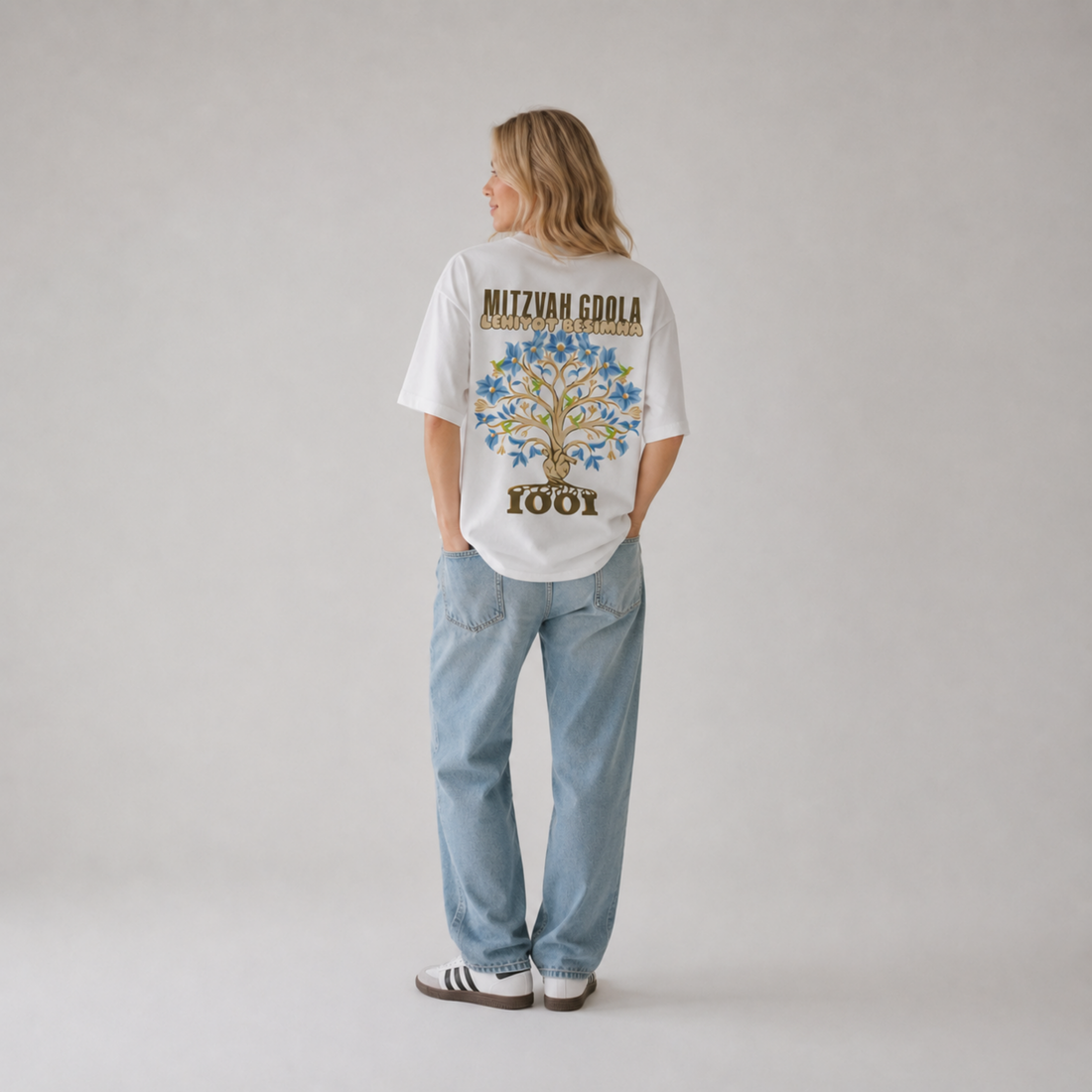 Mid-Oversized Roots 1001 T-Shirt
