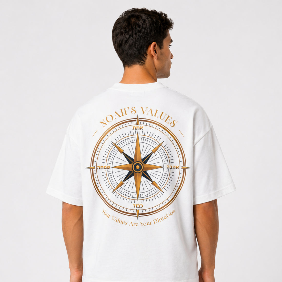 Mid-Oversized Inner Compass T-Shirt