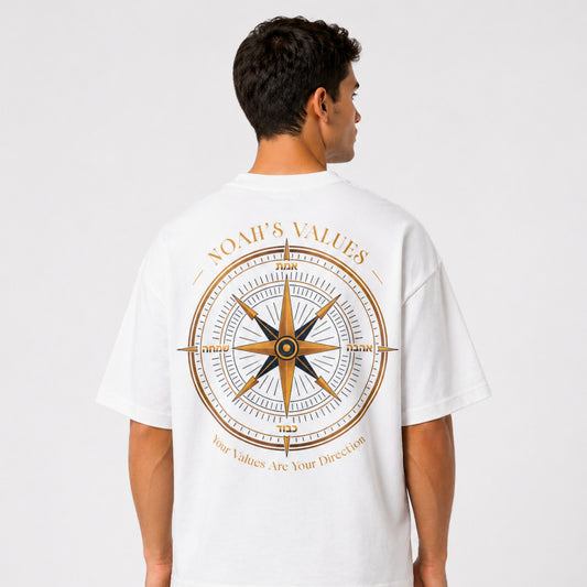 Mid-Oversized Inner Compass T-Shirt