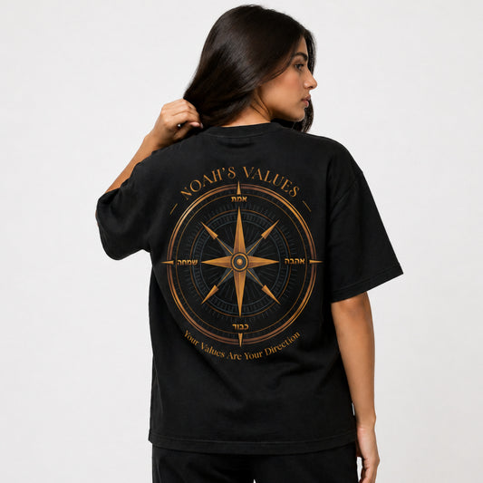 Mid-Oversized Inner Compass T-Shirt