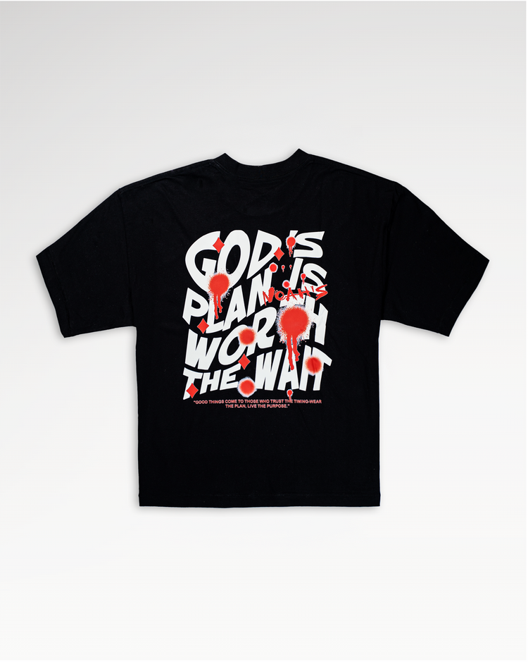 Mid-Oversized Divine Timing T-Shirt