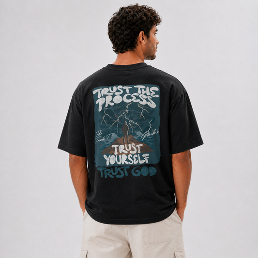 Mid-Oversized Triple Trust T-Shirt