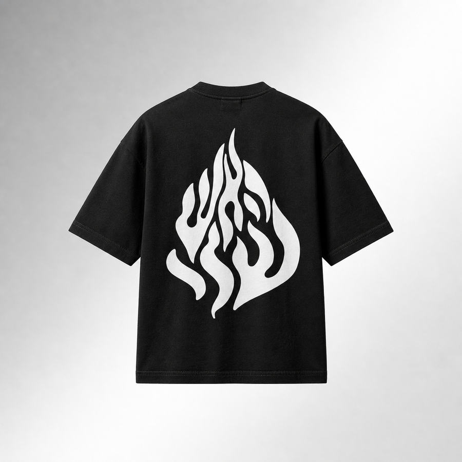 Mid-Oversized Backfire T-Shirt
