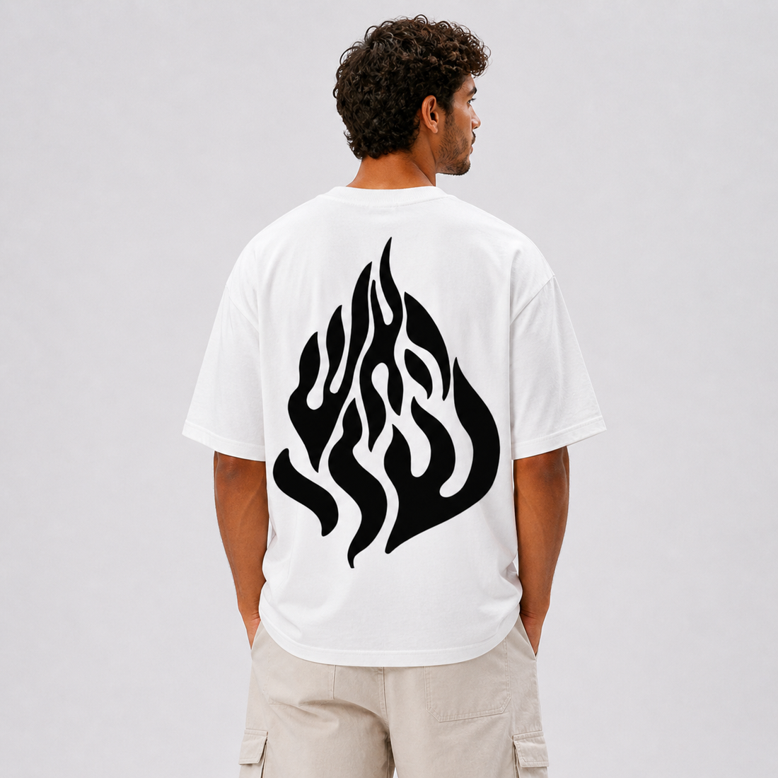 Mid-Oversized Backfire T-Shirt