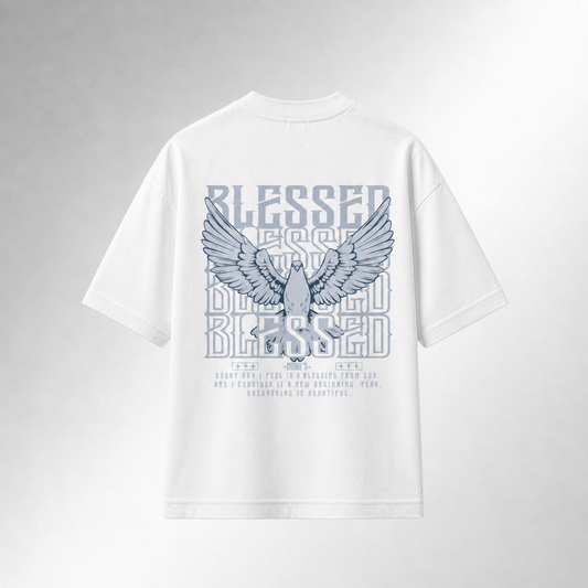 Mid-Oversized Blessed T-Shirt