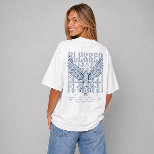 Mid-Oversized Blessed T-Shirt