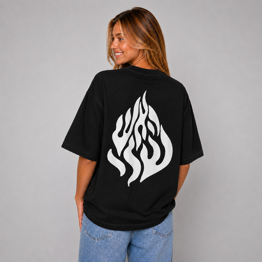 Mid-Oversized Backfire T-Shirt