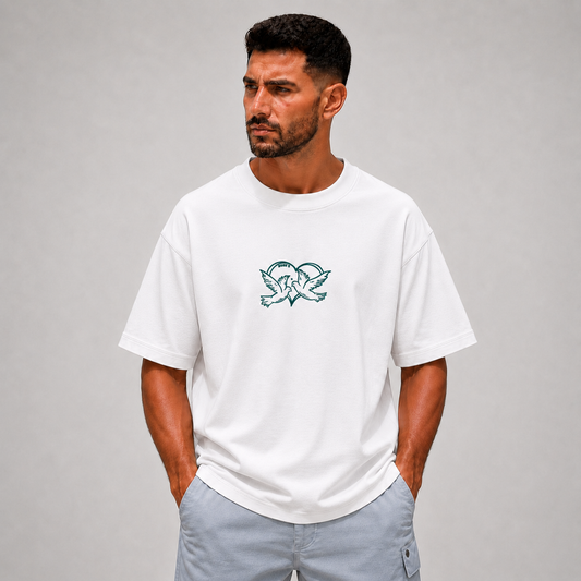 Mid-Oversized Faithful Impact T-Shirt