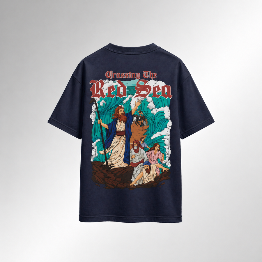 Oversized Red Sea T-Shirt