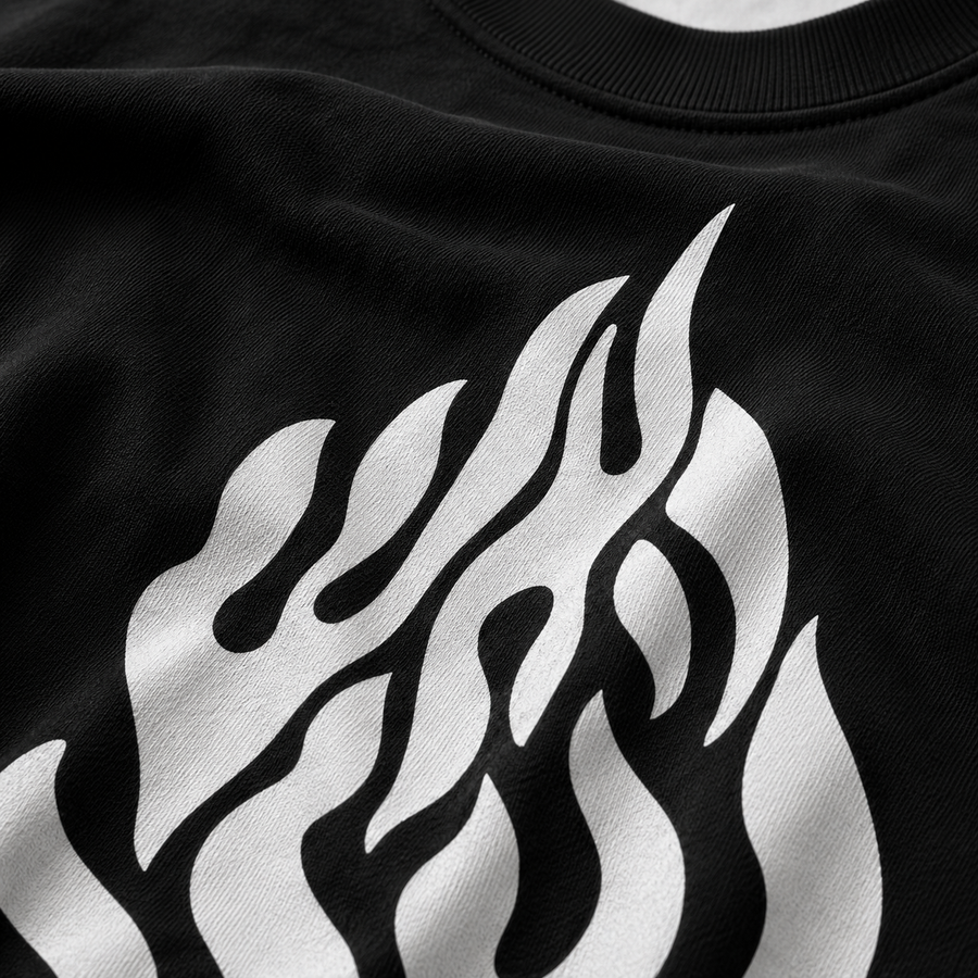 Mid-Oversized Backfire T-Shirt