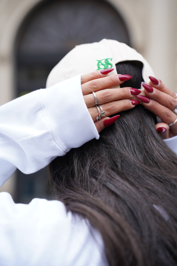 Embroidered-IYKYK flat brim Cap