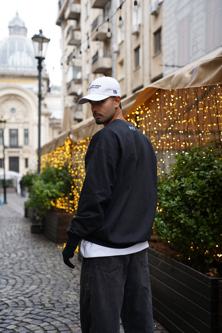 Faith-Embroidered Cotton Cap