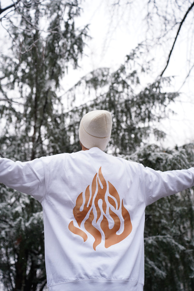 Bronze Backfire Fleece Sweatshirt