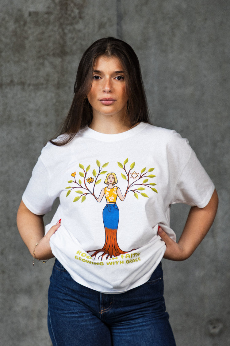 Rooted Grace Crewneck T-Shirt
