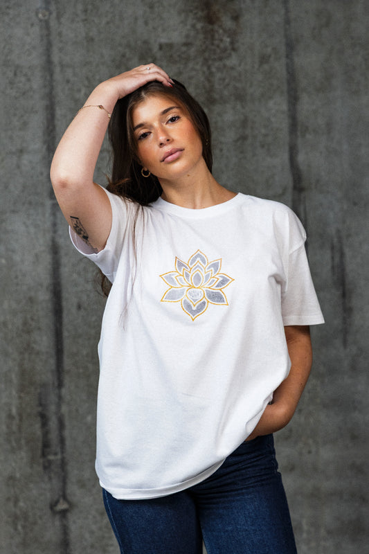 Lotus Crewneck T-Shirt
