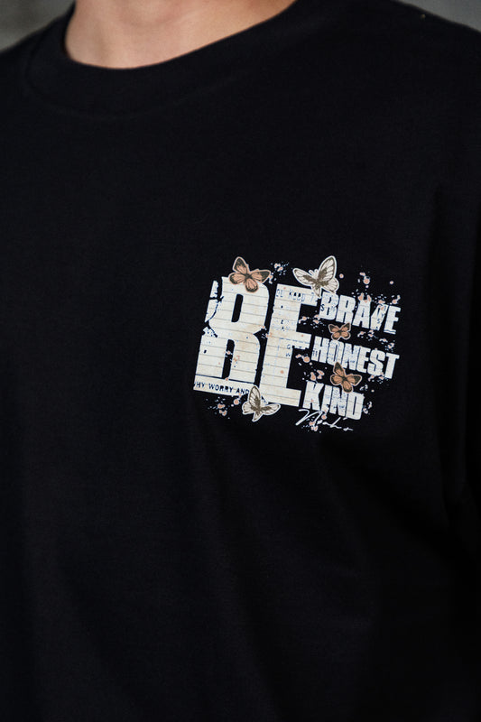 Mid-Oversized Brave&Kind T-Shirt