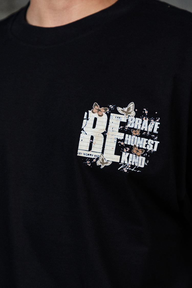 Mid-Oversized Brave&Kind T-Shirt