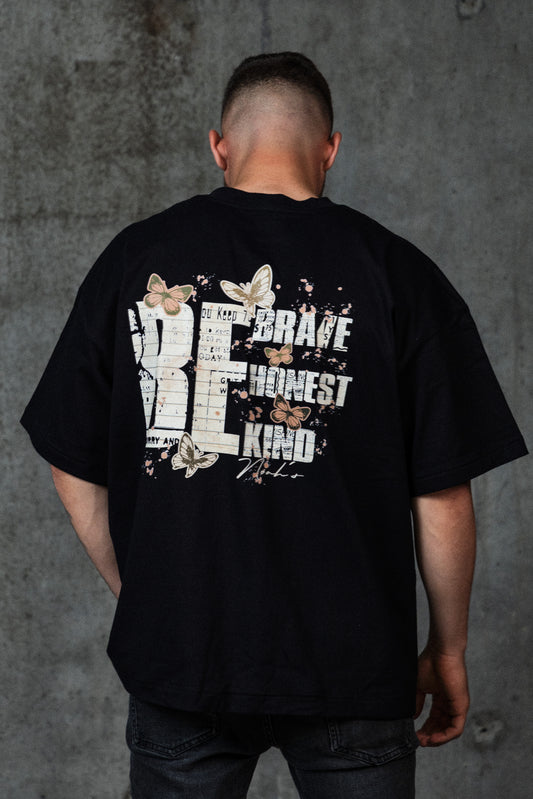 Mid-Oversized Brave&Kind T-Shirt