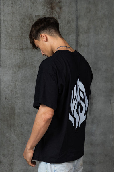 Mid-Oversized Backfire T-Shirt