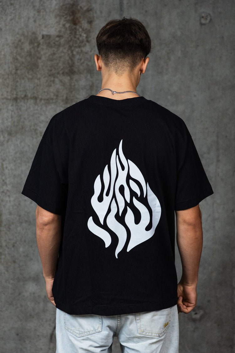 Mid-Oversized Backfire T-Shirt