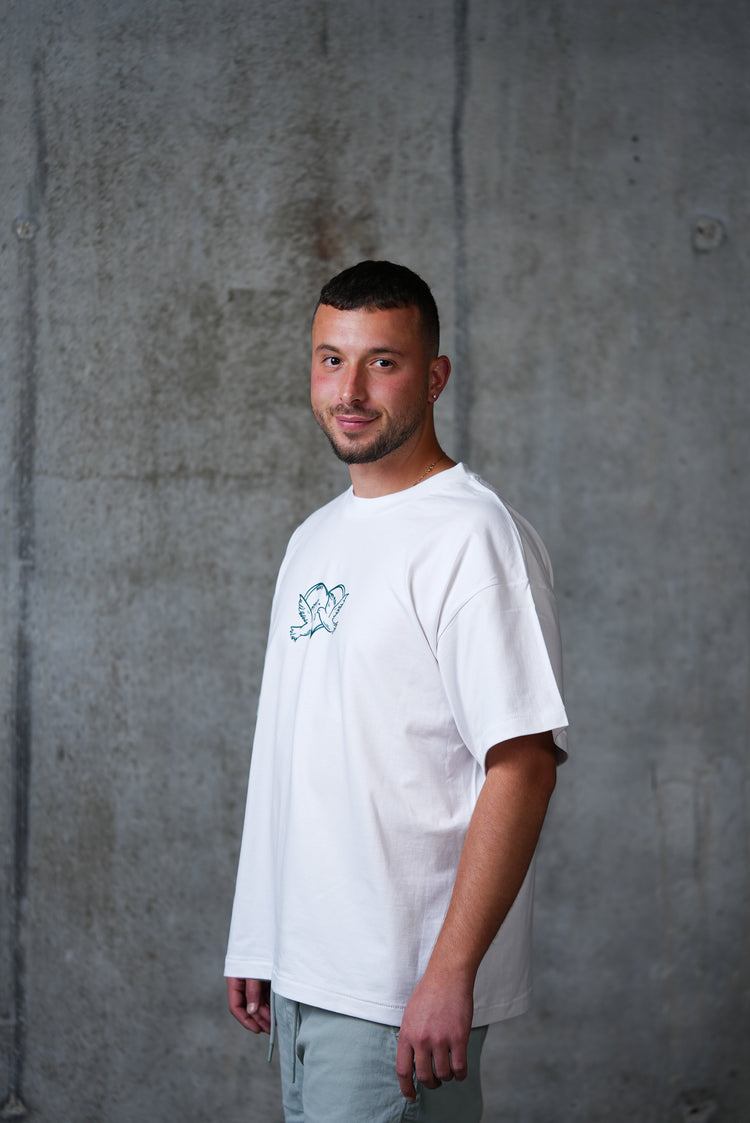 Mid-Oversized Faithful Impact T-Shirt