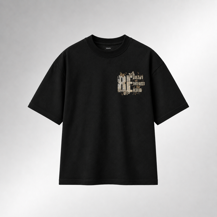 Mid-Oversized Brave&Kind T-Shirt