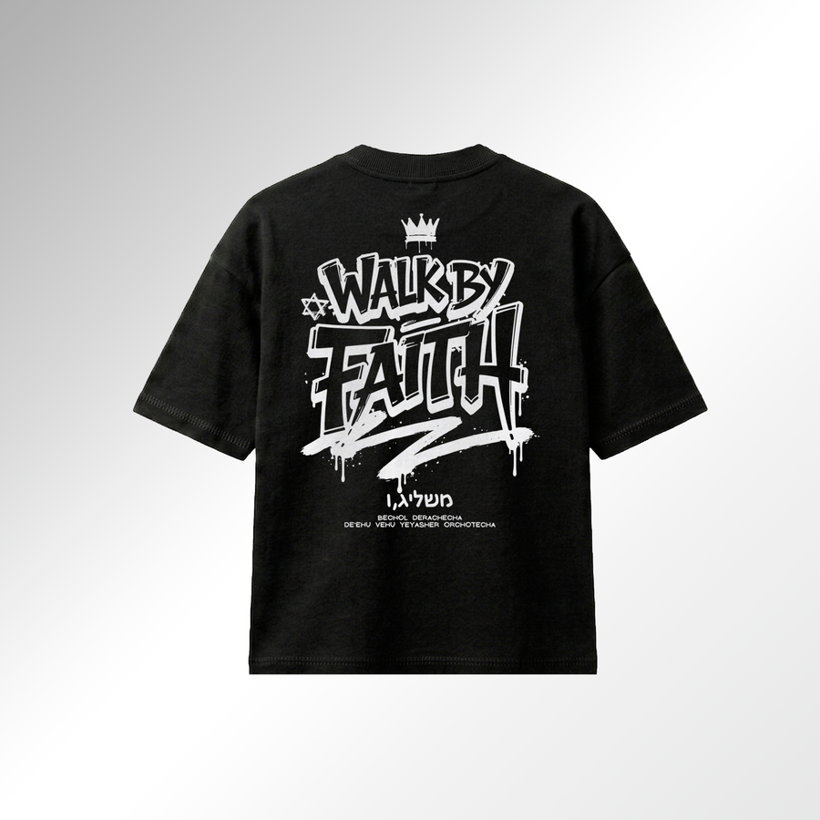 Mid-Oversized Walk by Faith T-Shirt